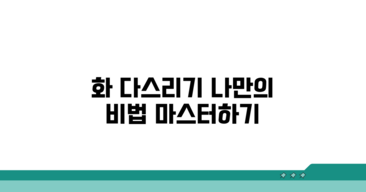 나만의 화 다스리기 연습법