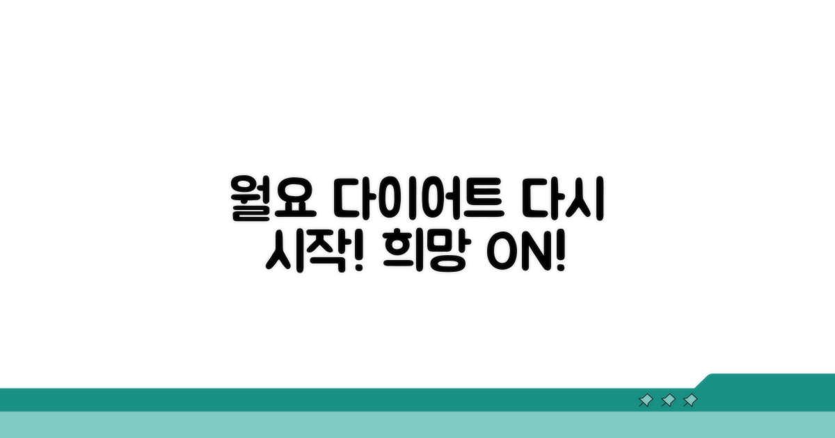 월요일 다이어터, 다시 시작하는 희망