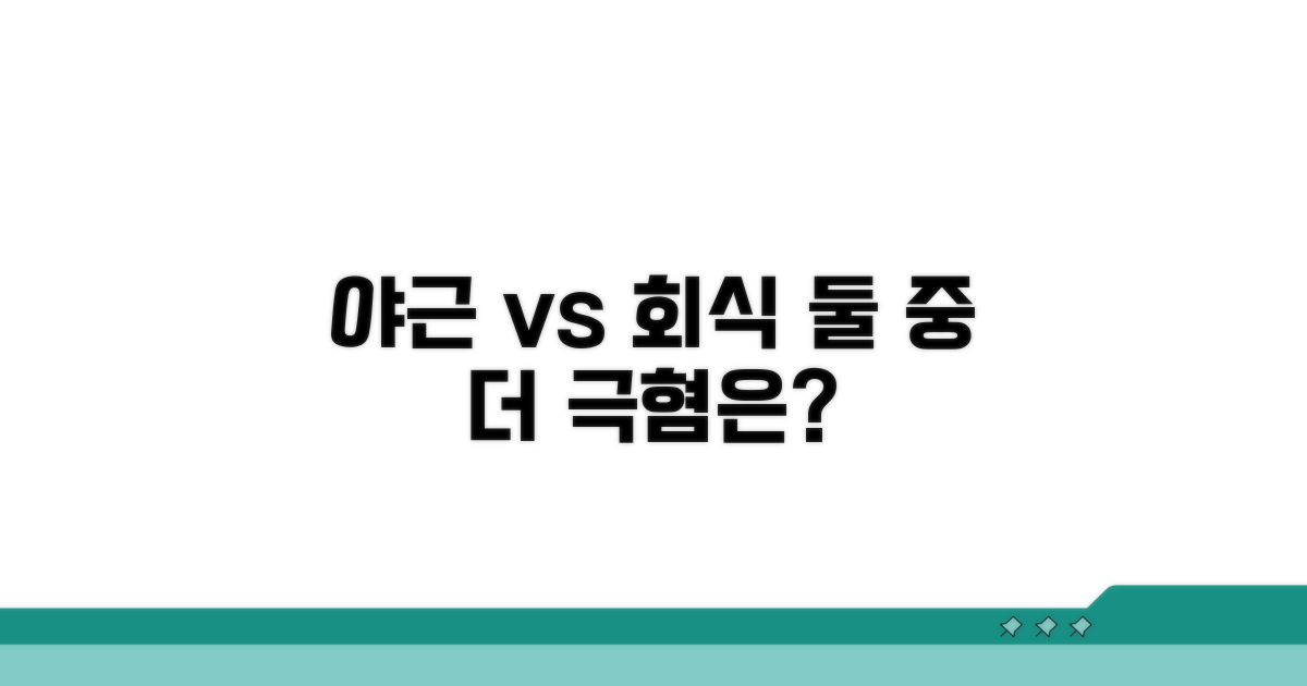 야근보다 회식이 더 싫은 유형은?