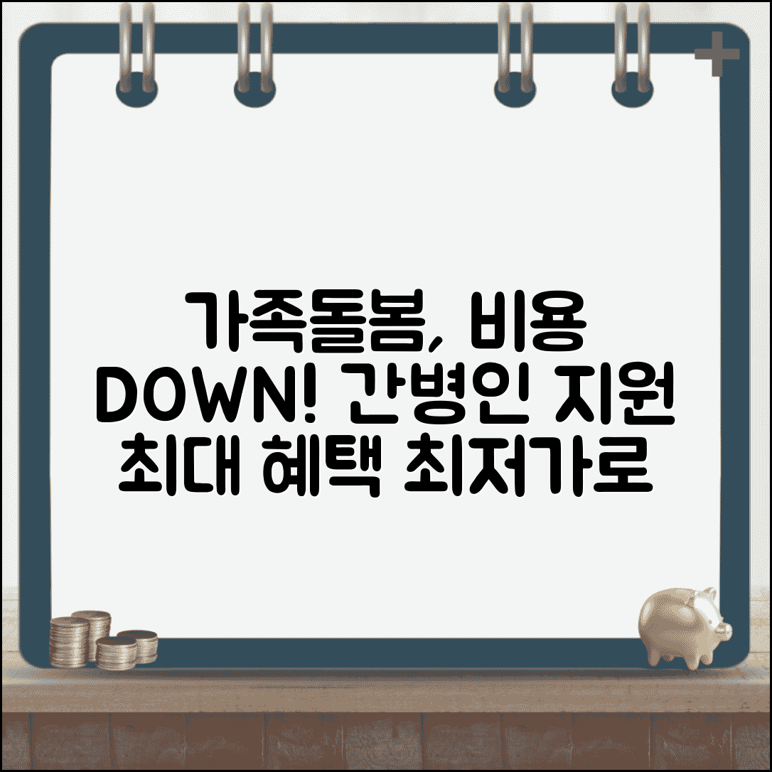 간병인 파견 최저가, 비싼 보험료 대신 | 가족돌봄, 비용 절감, 요양보호사 지원 방법