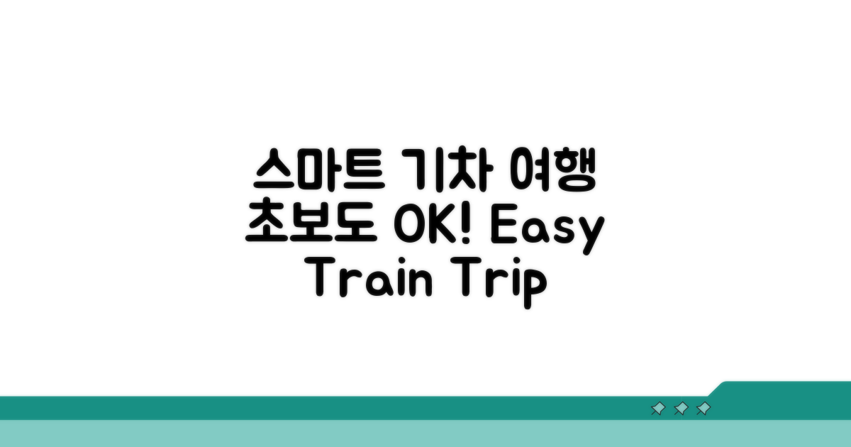 스마트한 기차 여행, 초보도 OK!